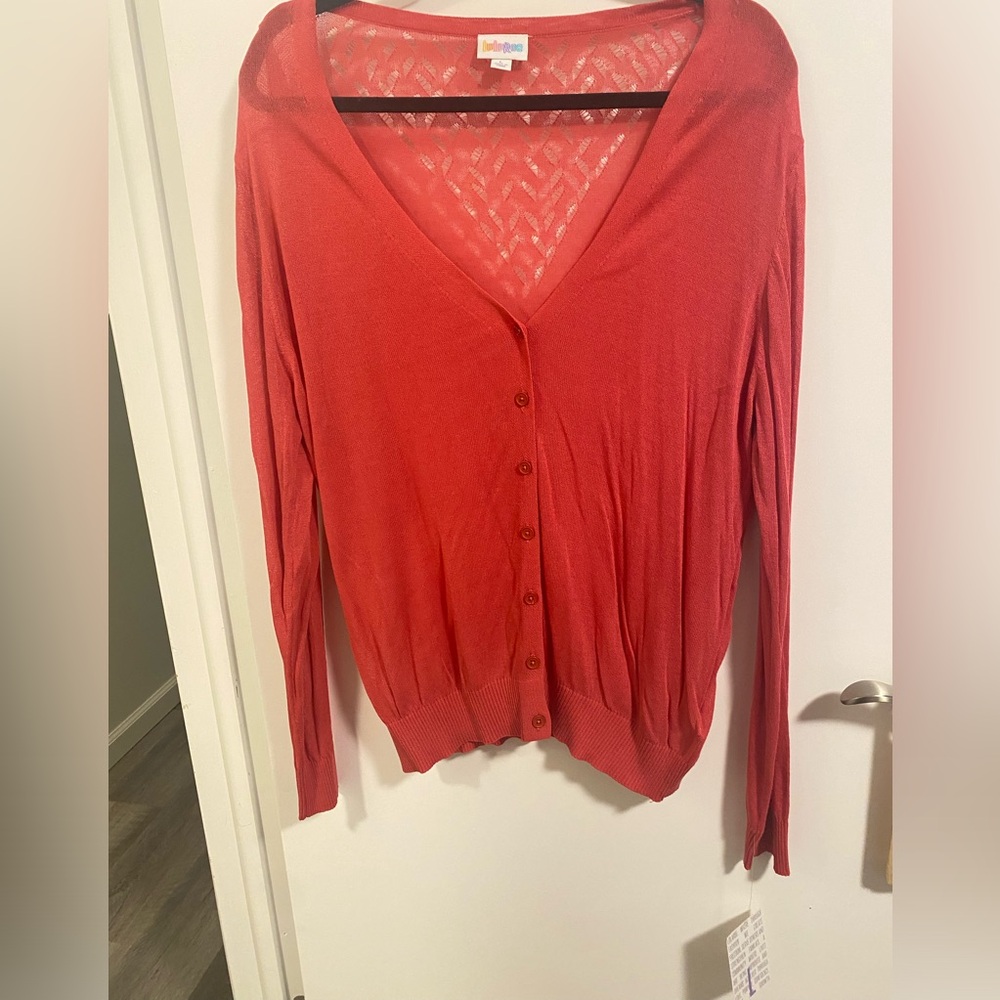 LuLaRoe Cheryl Cardigan - Size L NWT